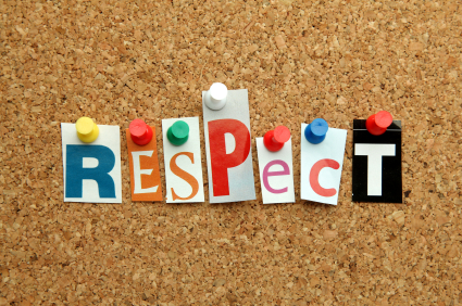 All I want is a little respect - Cheryl Woolstone Counselling Blog